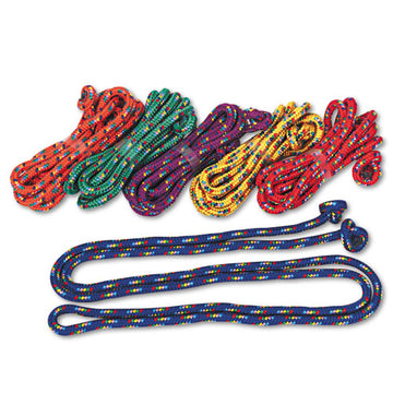 Champion Sports Braided Nylon Jump Ropes, 8 Ft, Assorted, 6-pack freeshipping - TVN Wholesale